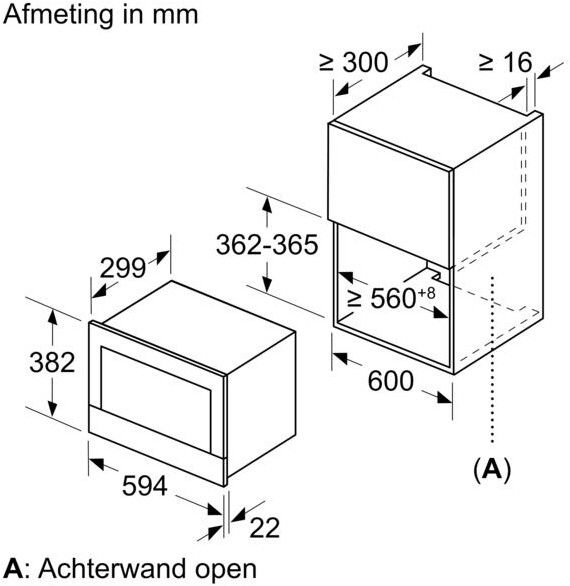 Neff C17WR00G0 inbouw magnetron afbeelding 5