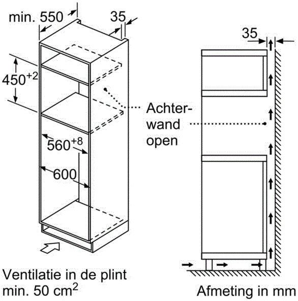 Neff C1AMG84G0 inbouw magnetron afbeelding 5