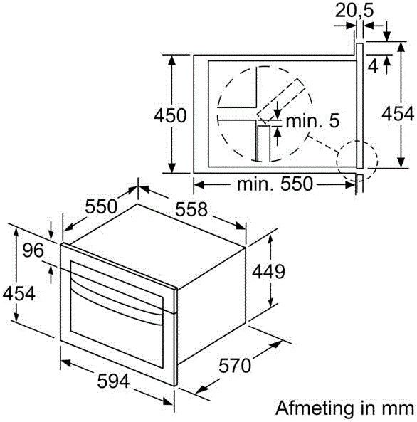 Neff magnetron C1AMG84G0 afbeelding 3