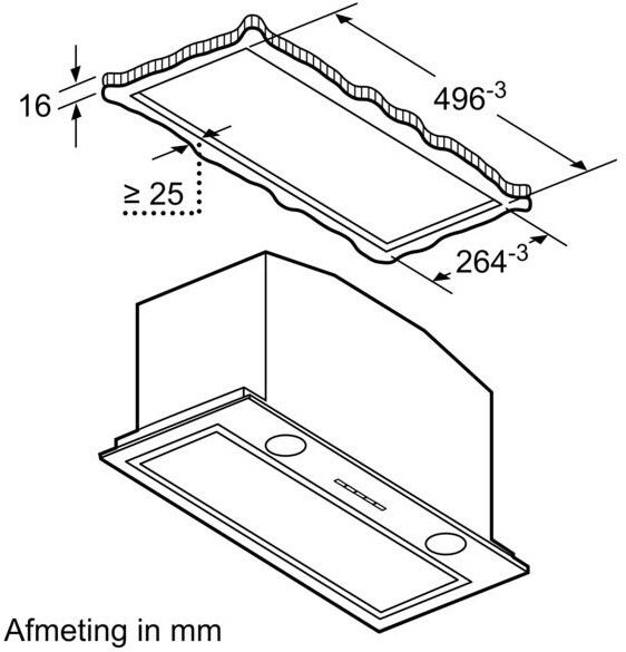 Neff D55MH56N0  afzuigkap afbeelding 6