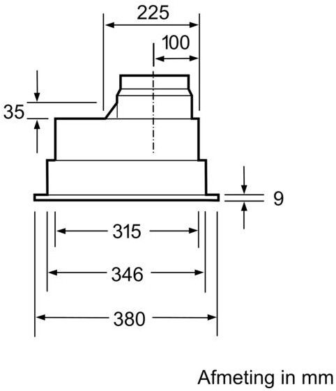 Neff D5655X1  afzuigkap afbeelding 5