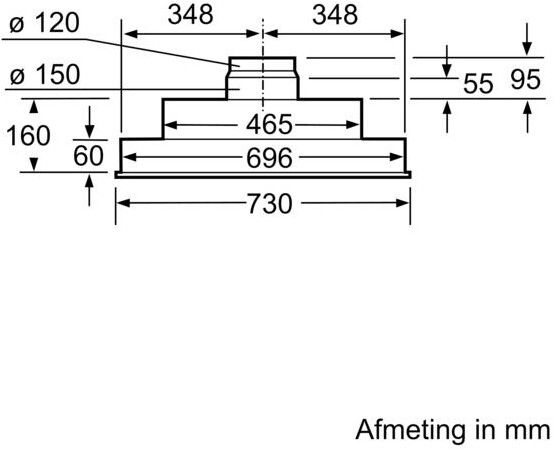 Neff afzuigkap  D5855X1 afbeelding 4