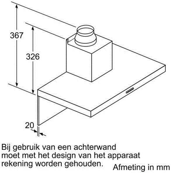 Neff D94BHM1S5  afzuigkap afbeelding 5