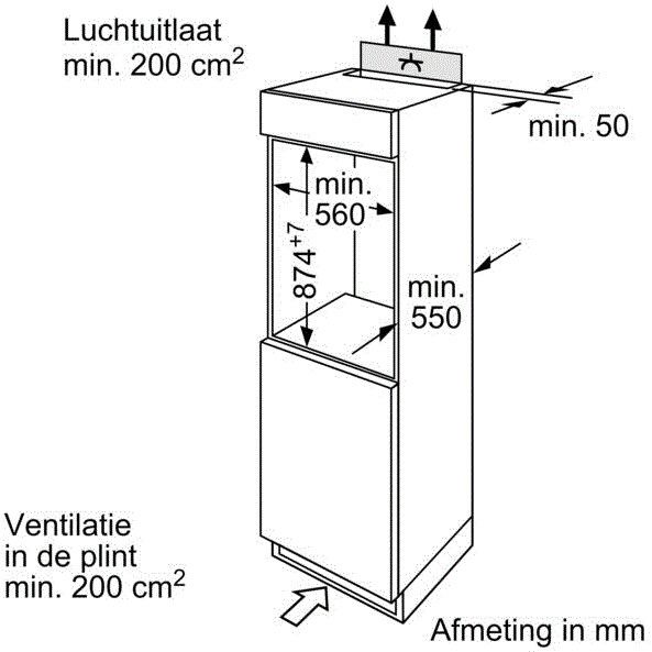NEFF GI1212SE0 inbouw vriezer afbeelding 6