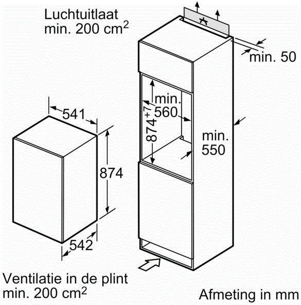 NEFF vriezer inbouw GI1212SE0 afbeelding 4