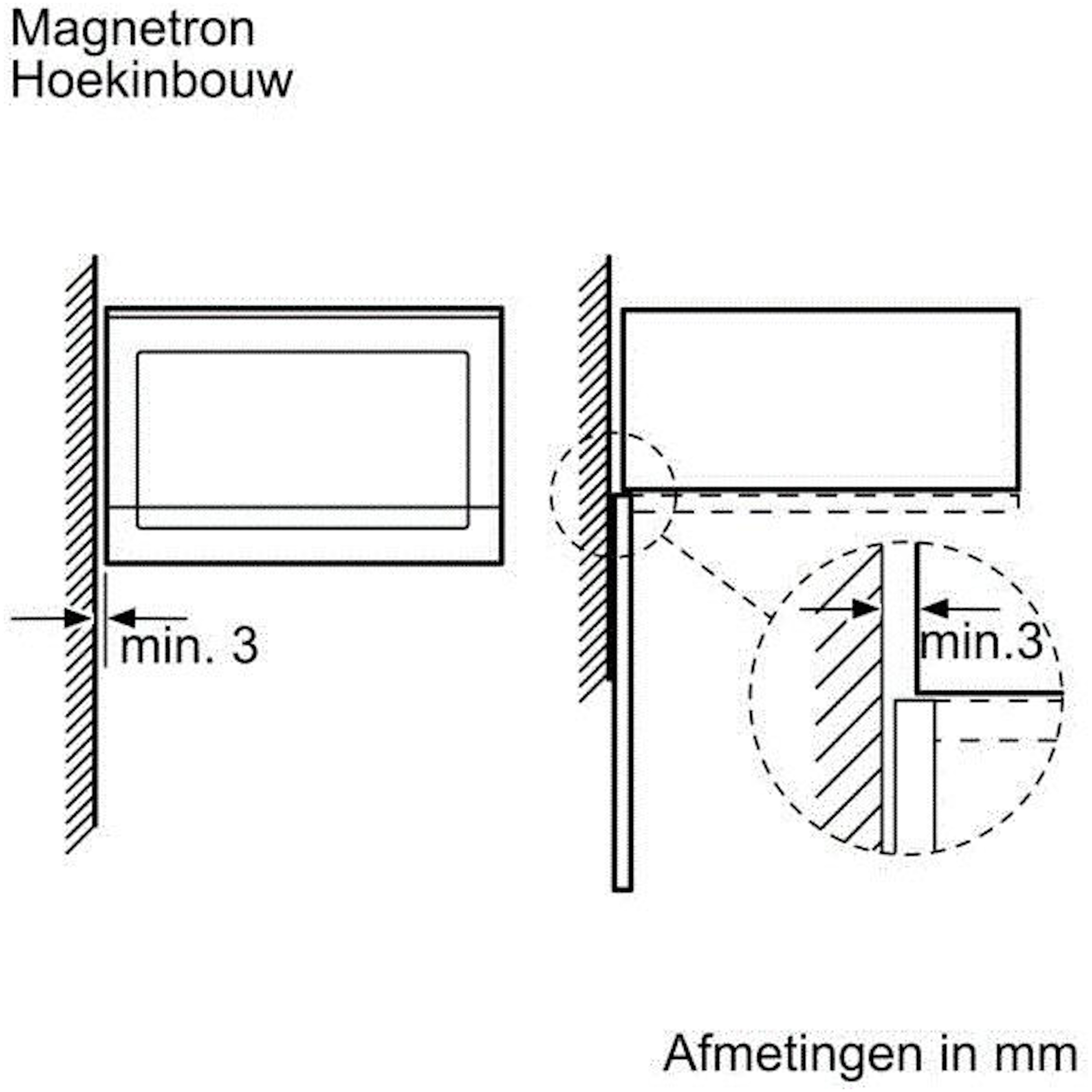 Neff magnetron inbouw HLAGD53G0 afbeelding 4