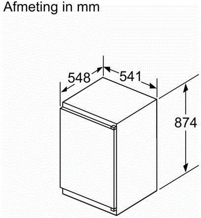 Neff koelkast inbouw KI1211SE0 afbeelding 4