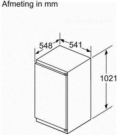 Neff koelkast KI1311SE0 afbeelding 3