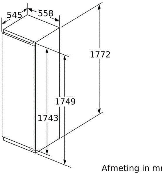 Neff KI1816DE1 inbouw koelkast afbeelding 5