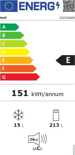 Neff KI2526DE0 inbouw koelkast afbeelding 6