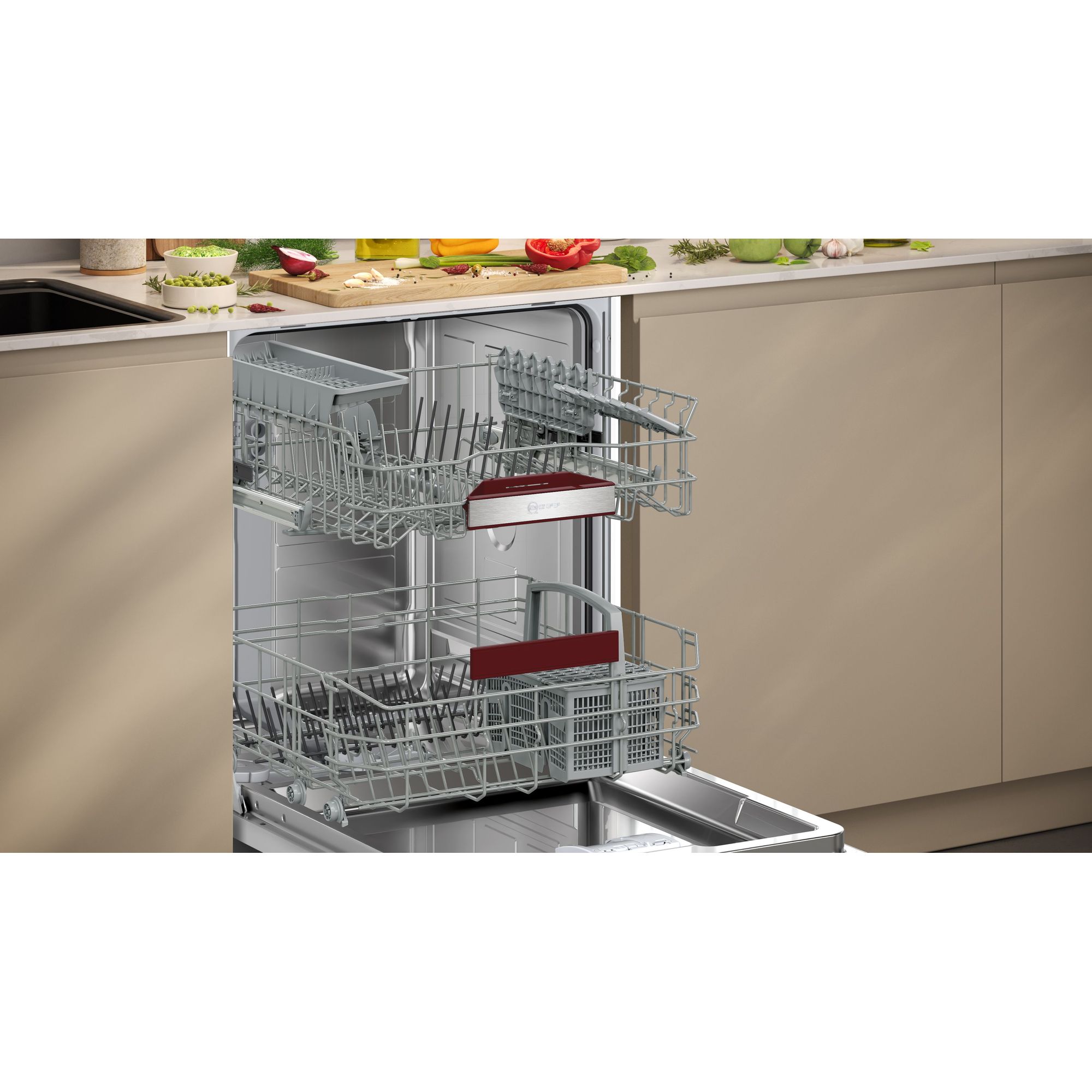 NEFF vaatwasser inbouw S155EAX04E afbeelding 4