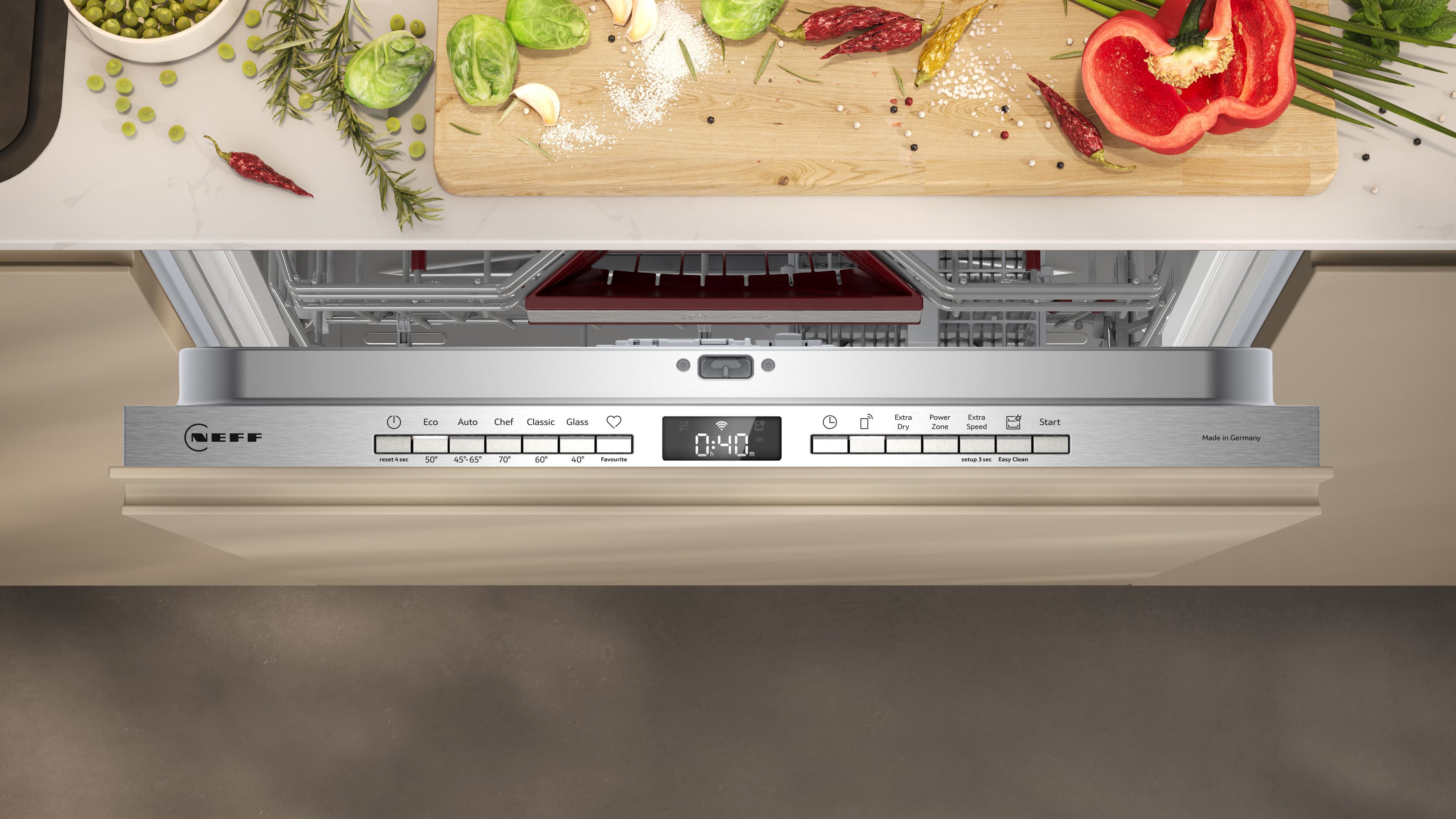 Neff vaatwasser inbouw S255EB804E afbeelding 4