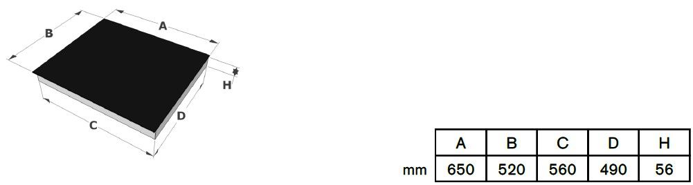 Novy kookplaat inbouw 1753-G1 afbeelding 4