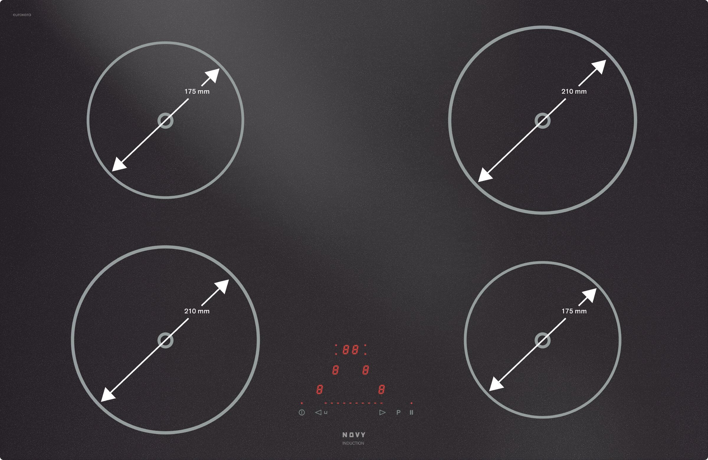 Novy kookplaat 1755-G1 afbeelding 3