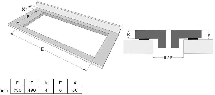 Novy 1755-G1 inbouw kookplaat afbeelding 5