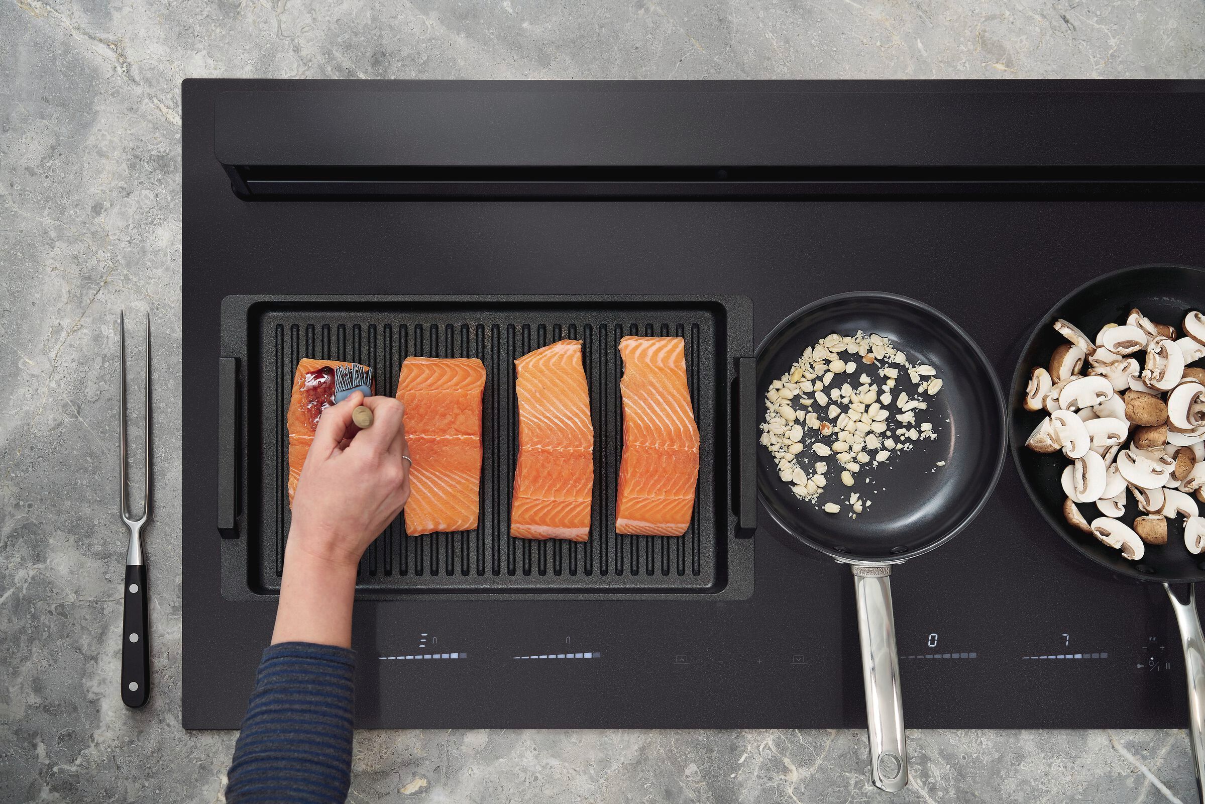 Novy kookplaat inbouw 1821-G1 afbeelding 4