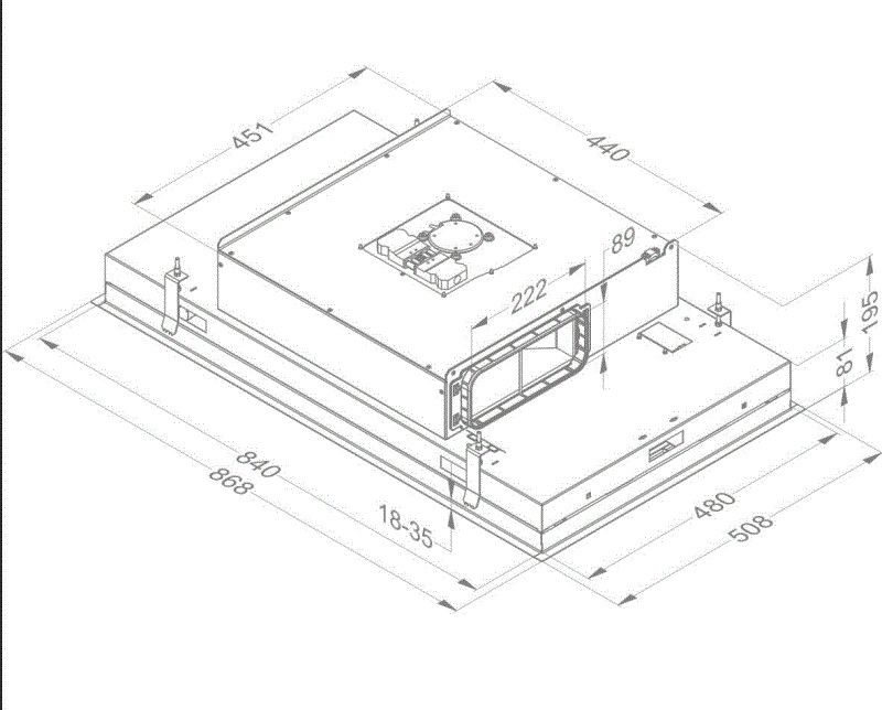Novy afzuigkap  6810 afbeelding 4