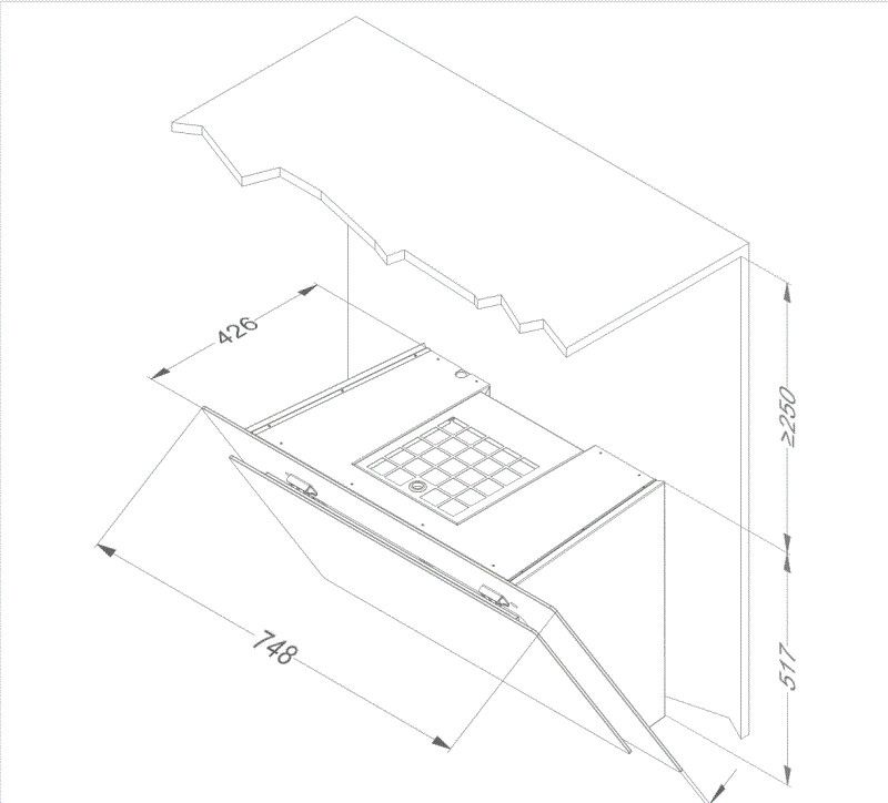 Novy afzuigkap  7856 afbeelding 4