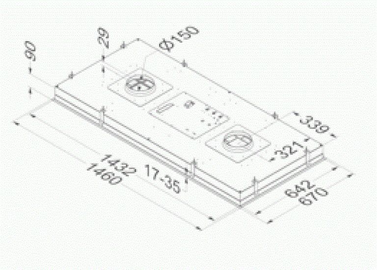 Novy afzuigkap 855 afbeelding 3