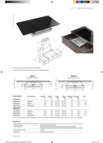 Opera kookplaat inbouw 8001ML930B 152-170 afbeelding 4