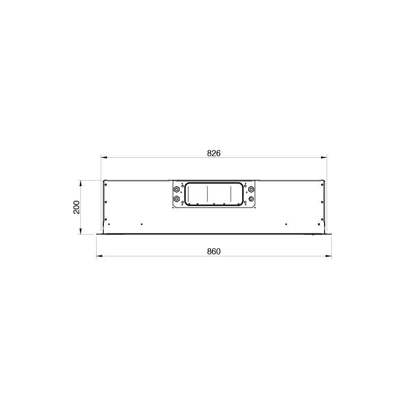 Opera afzuigkap  CCL086B110 afbeelding 4