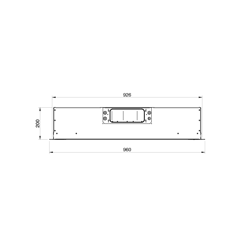 Opera afzuigkap  CCL096B110 afbeelding 4