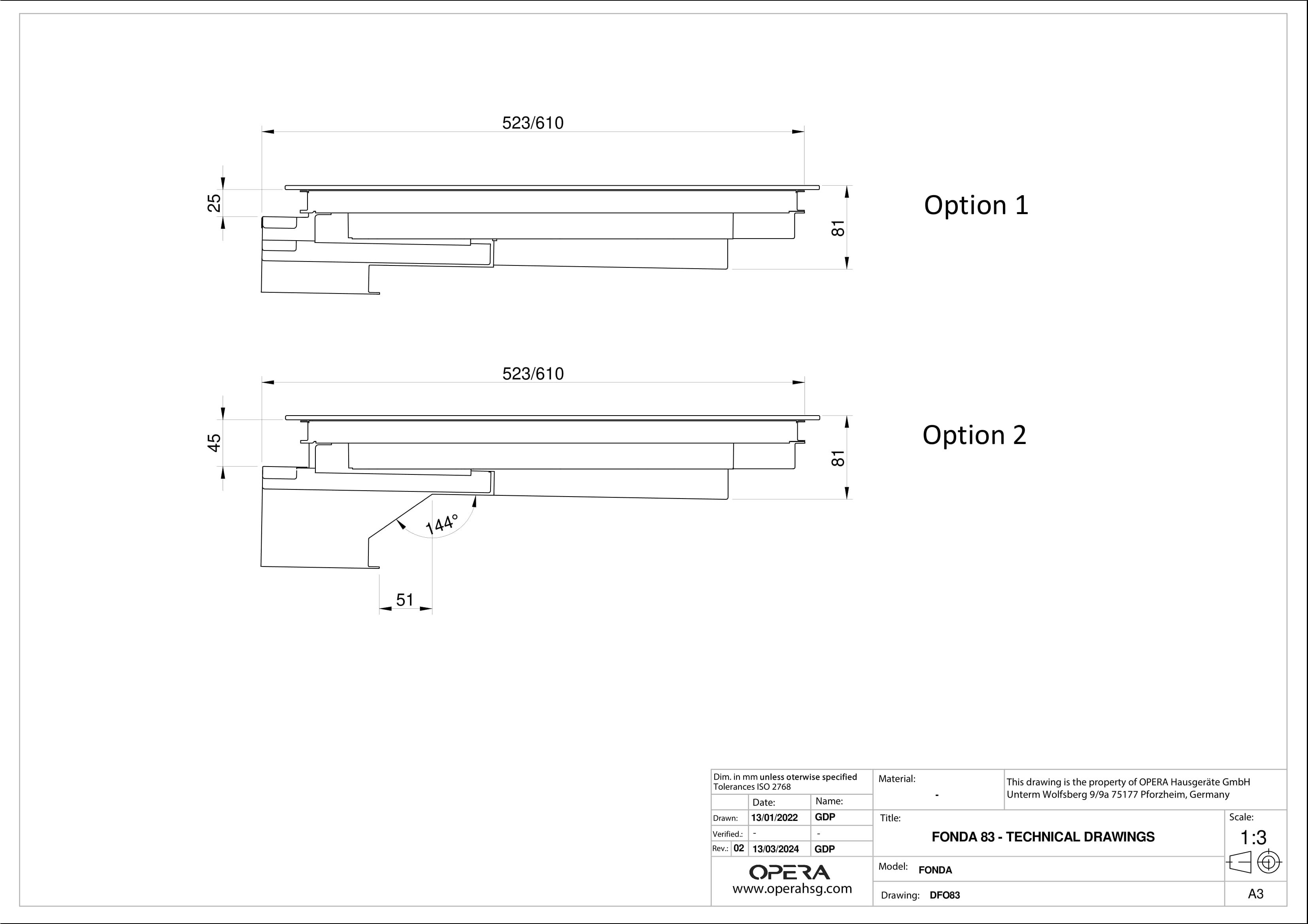 Opera kookplaat DFO83C220 afbeelding 3