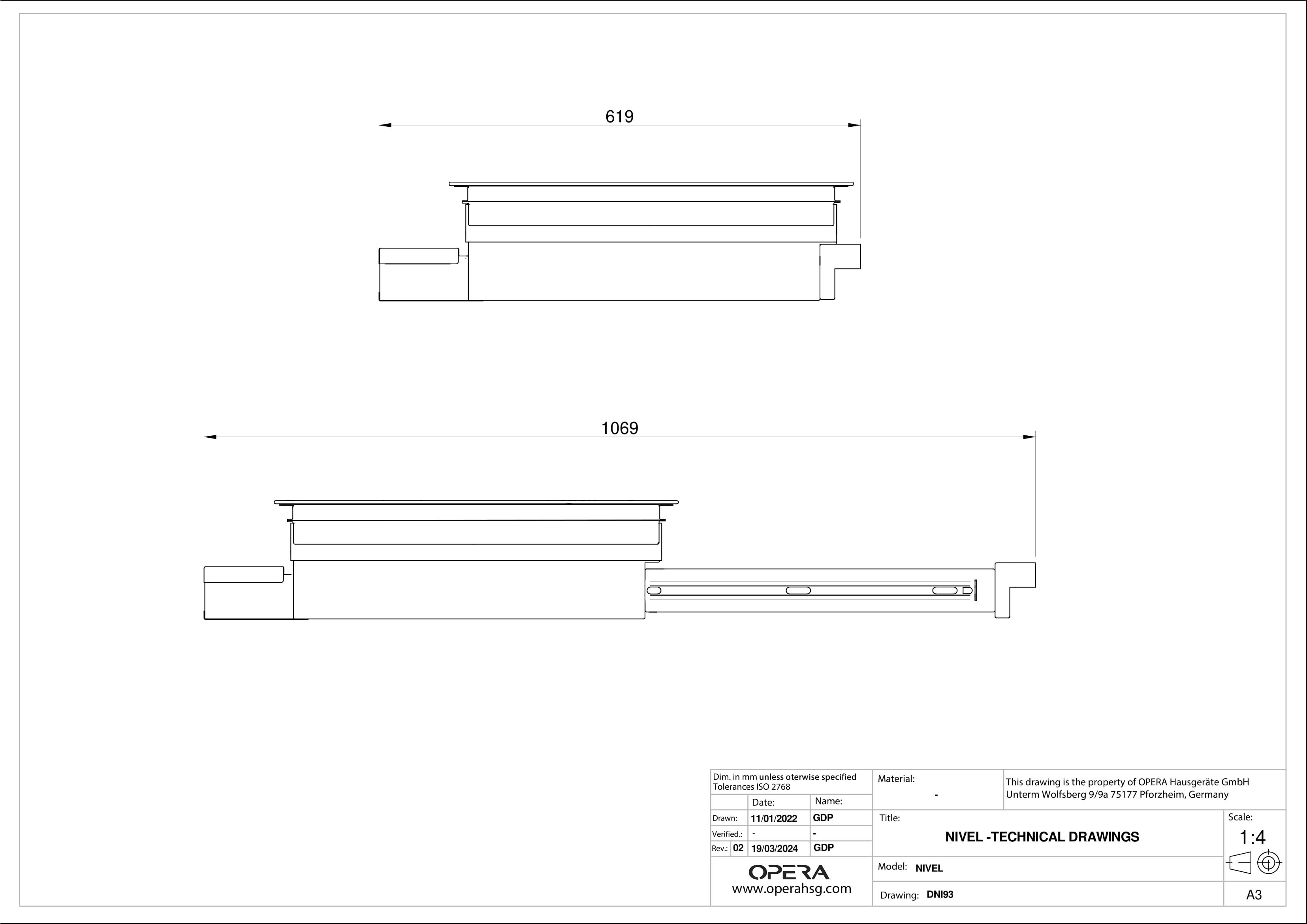 Opera kookplaat inbouw DNI93B220 afbeelding 4