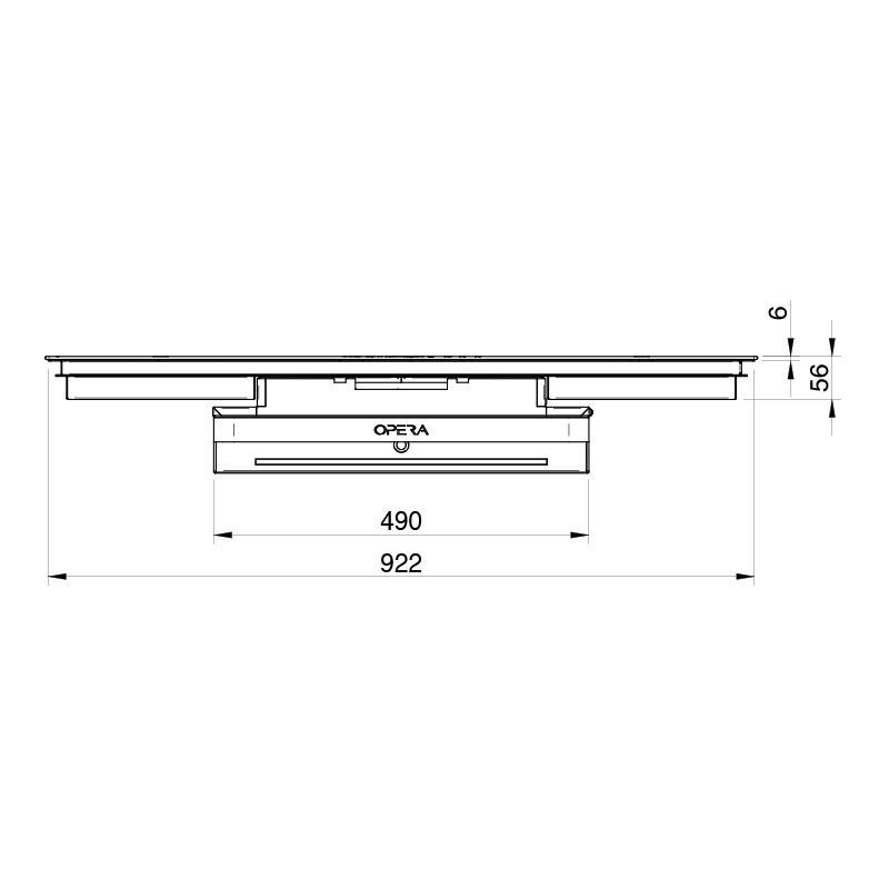 Opera kookplaat inbouw DNI93C210 afbeelding 4