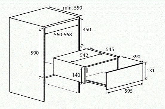 Pelgrim warmhoudlade ACW624MAT afbeelding 3