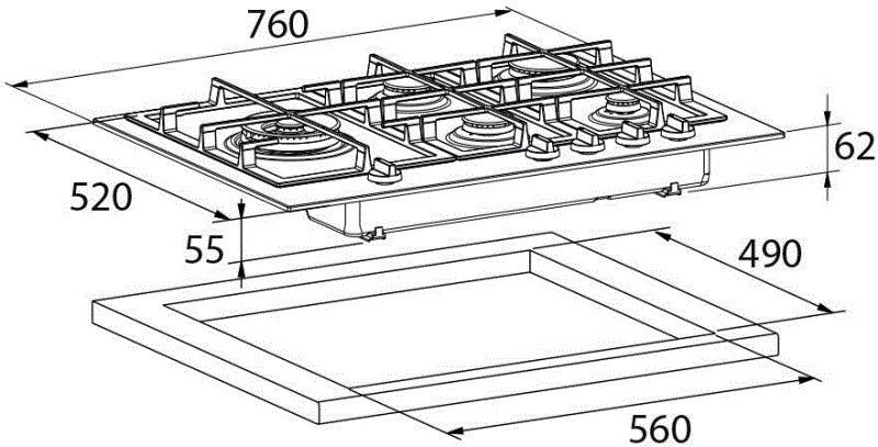 Pelgrim onderdeel GK4075MAT afbeelding 3