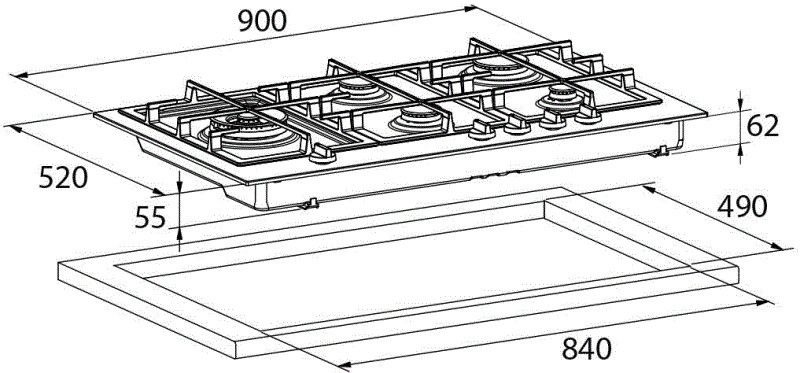 GK4090RVS Pelgrim afbeelding 2