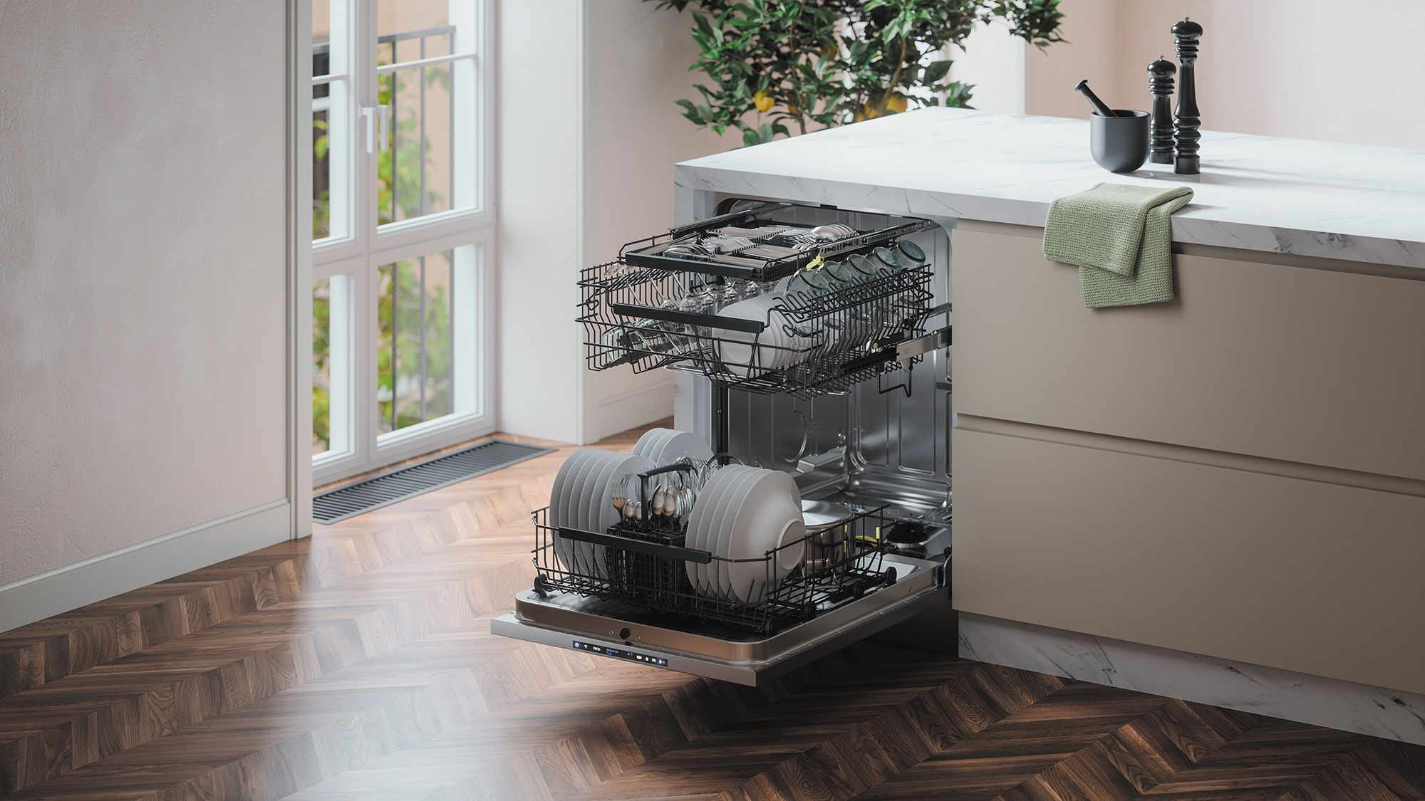 Pelgrim vaatwasser GVWC391XL afbeelding 3