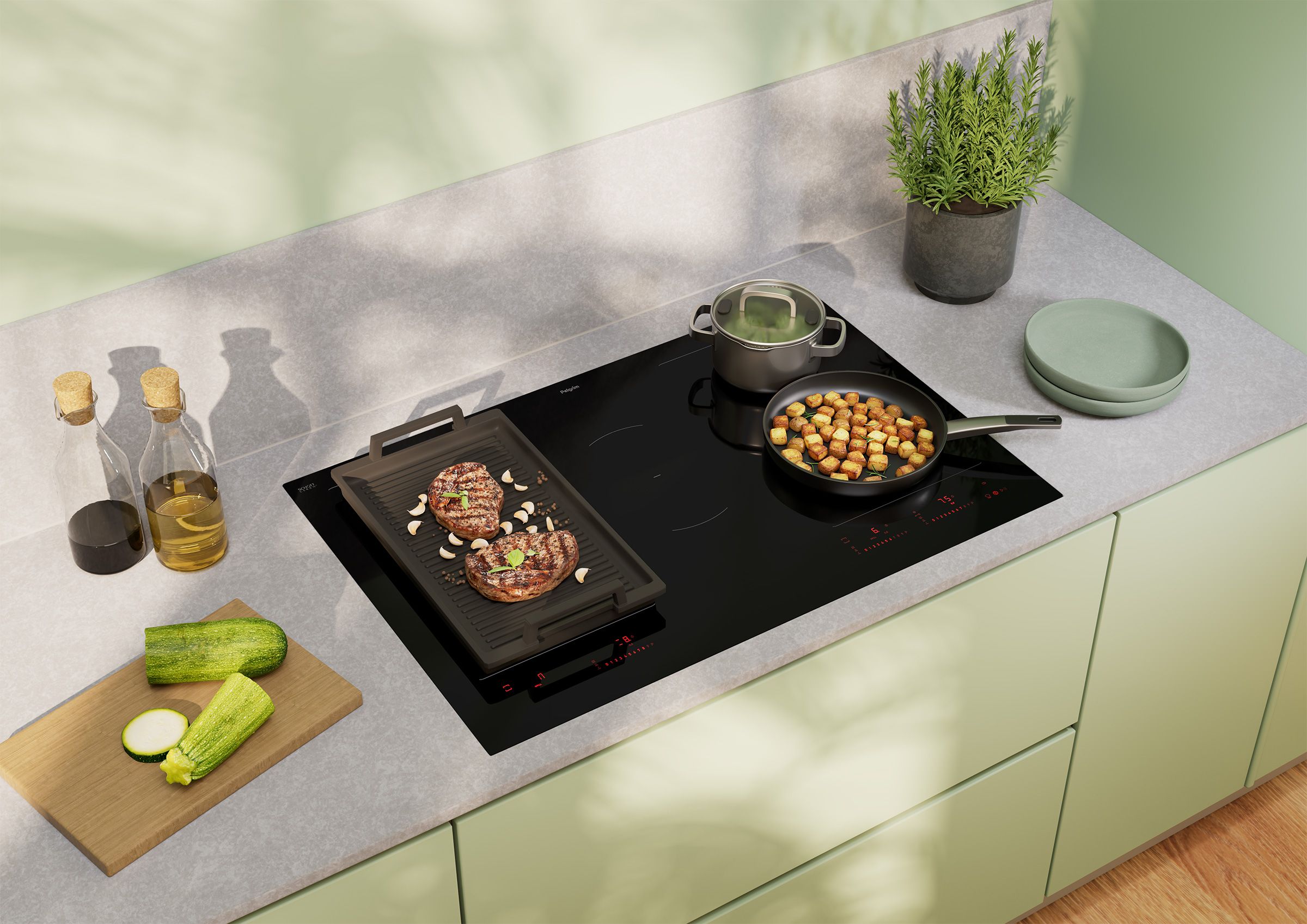 Pelgrim kookplaat IK883 afbeelding 3