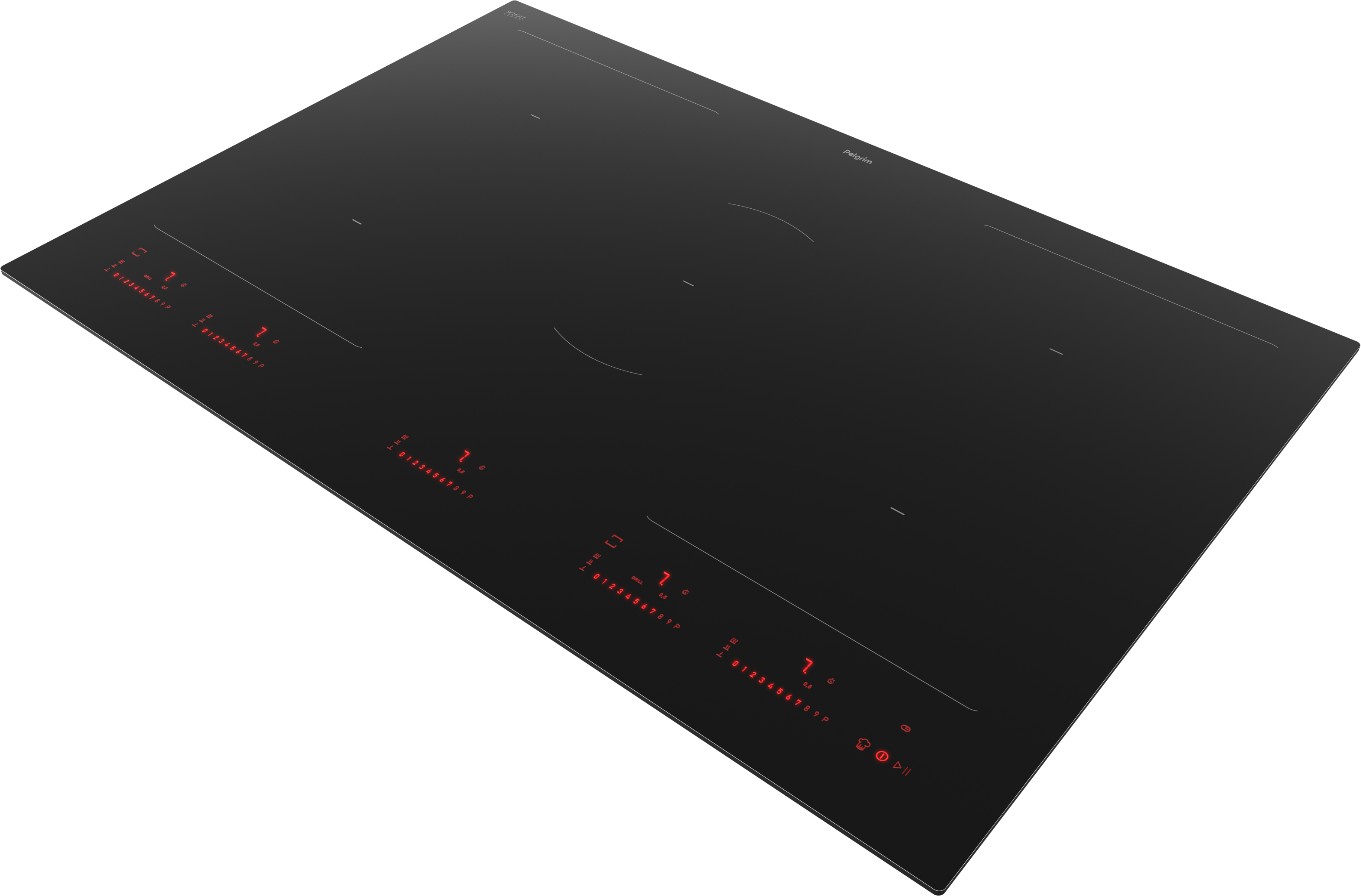 Pelgrim kookplaat inbouw IK883 afbeelding 4