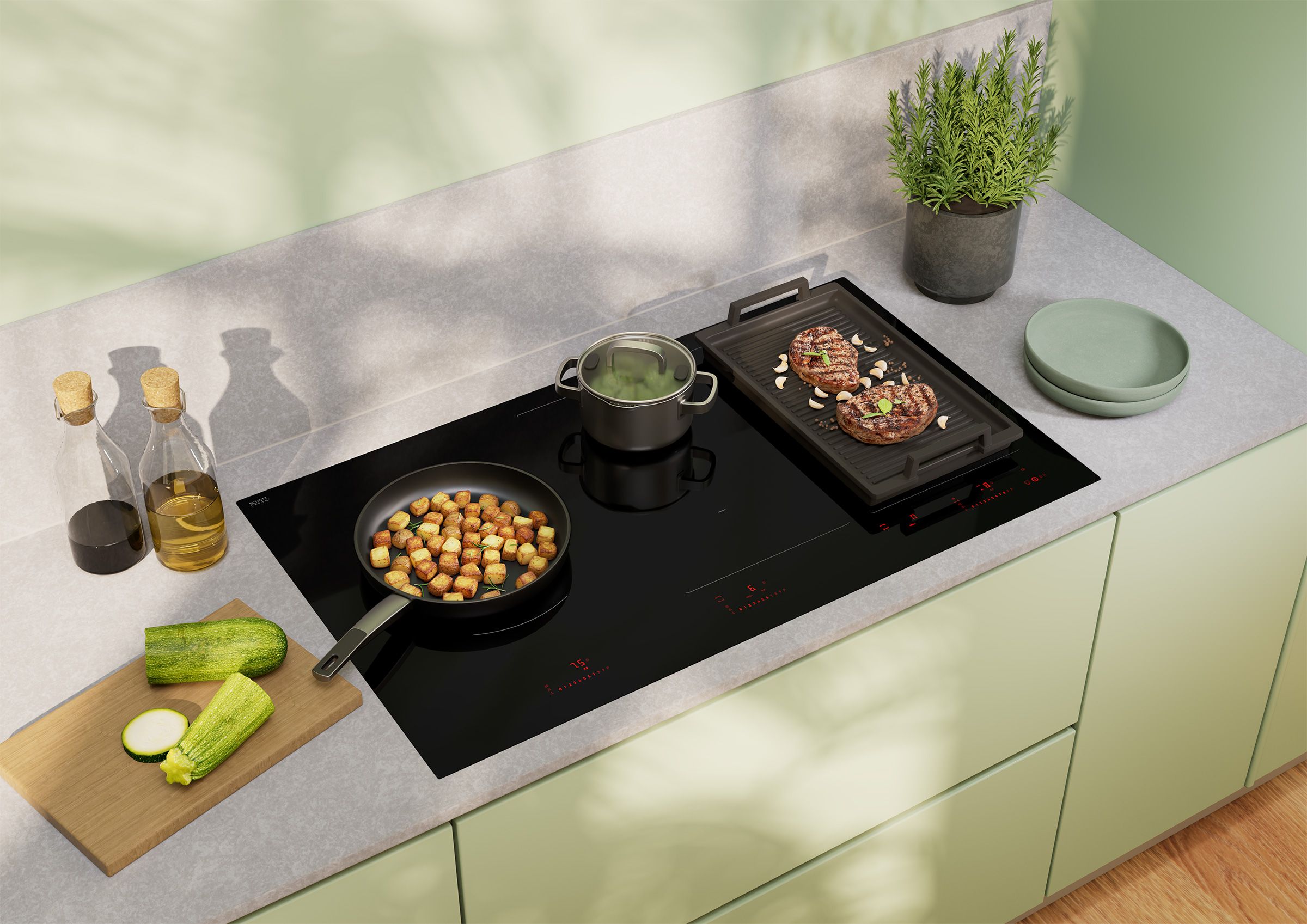 Pelgrim kookplaat IK893 afbeelding 3