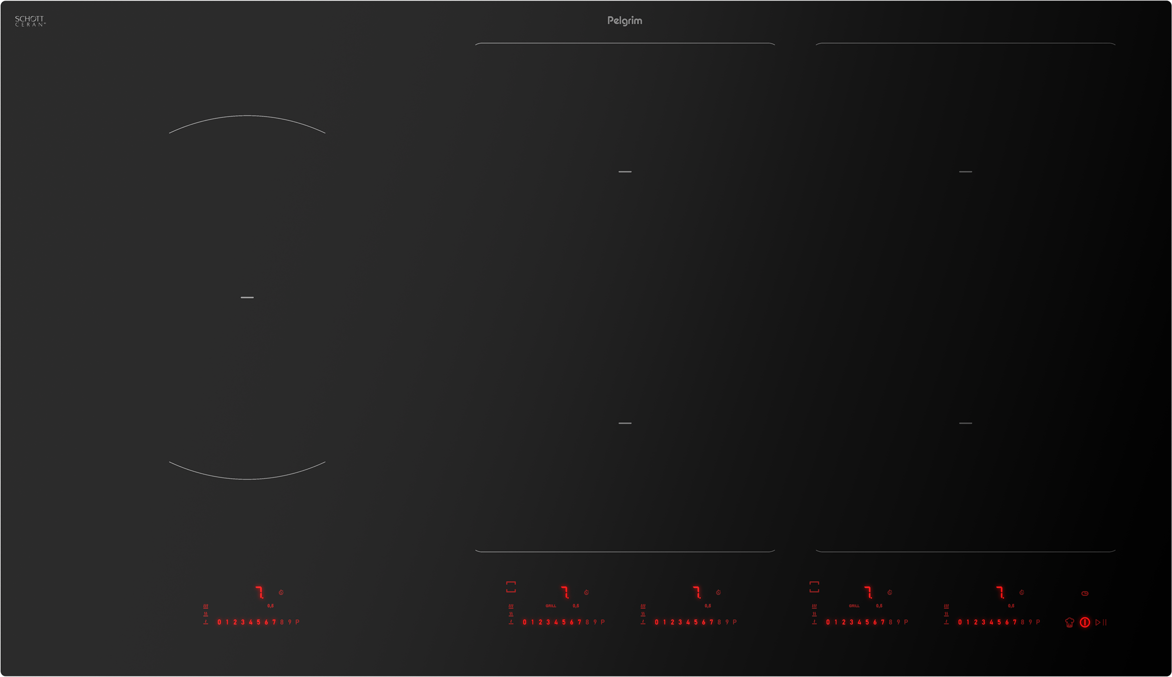 Pelgrim kookplaat IK893 afbeelding 3