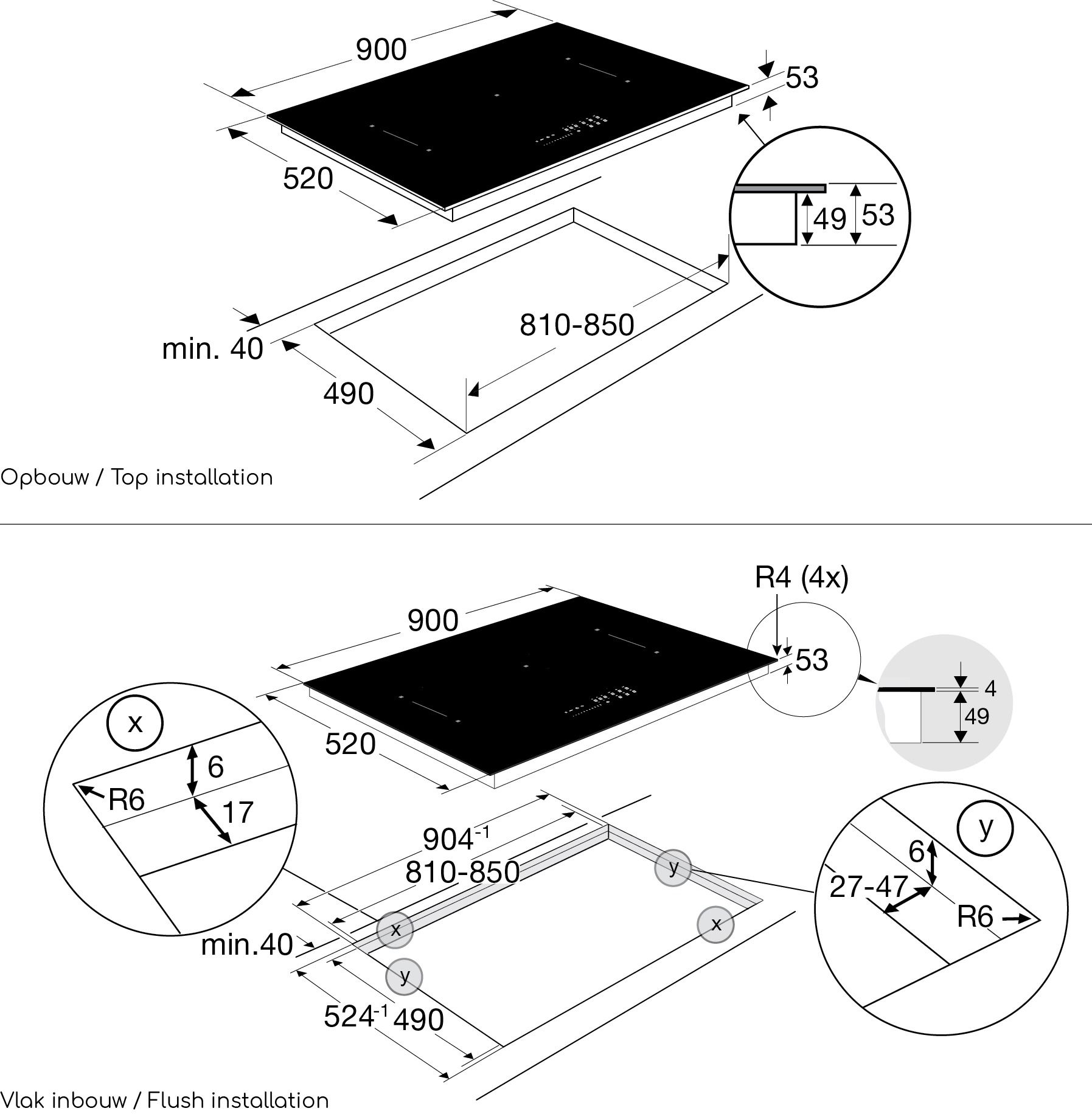 Pelgrim IKA7193 inbouw kookplaat afbeelding 5