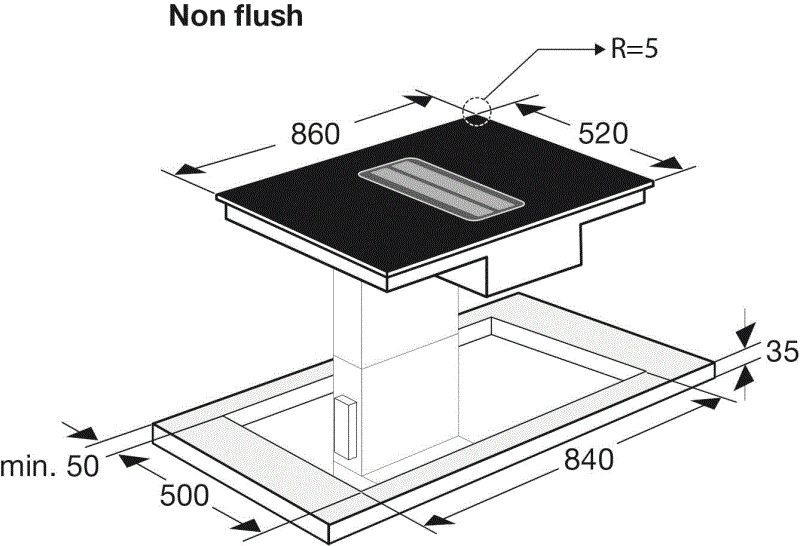 Pelgrim kookplaat IKR2083RVS afbeelding 3