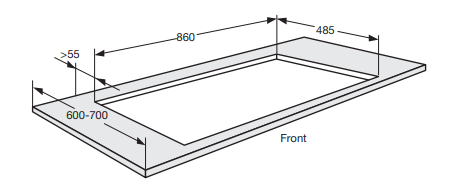 Pelgrim kookplaat inbouw IKR4092 afbeelding 4