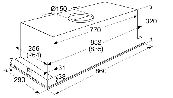 Pelgrim ISWA991RVS  afzuigkap afbeelding 5