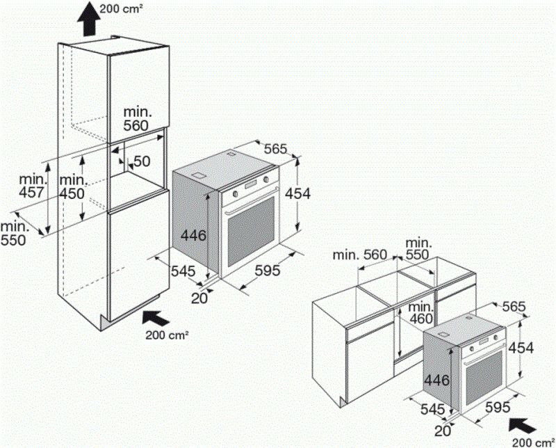 Pelgrim magnetron inbouw MAC696RVS afbeelding 4