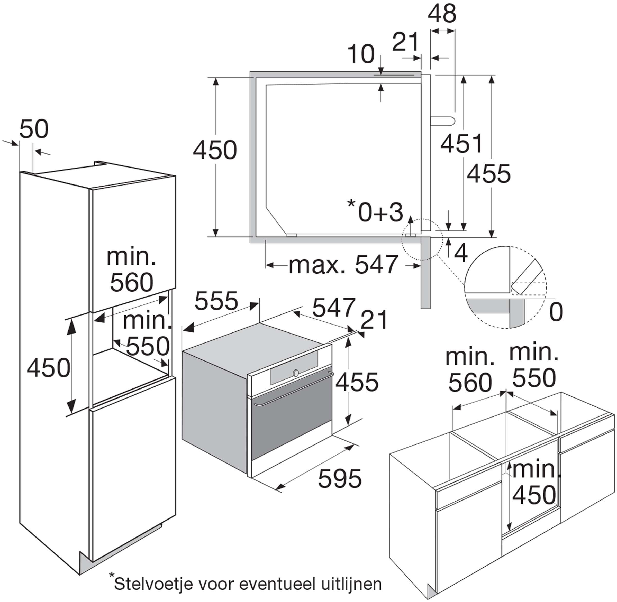 Pelgrim MAG834MAT inbouw magnetron afbeelding 5