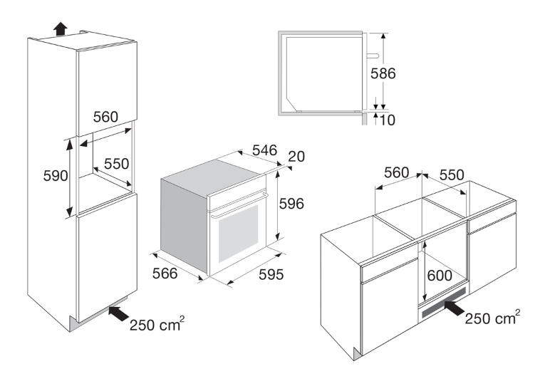 Pelgrim OM360RVS inbouw oven afbeelding 5