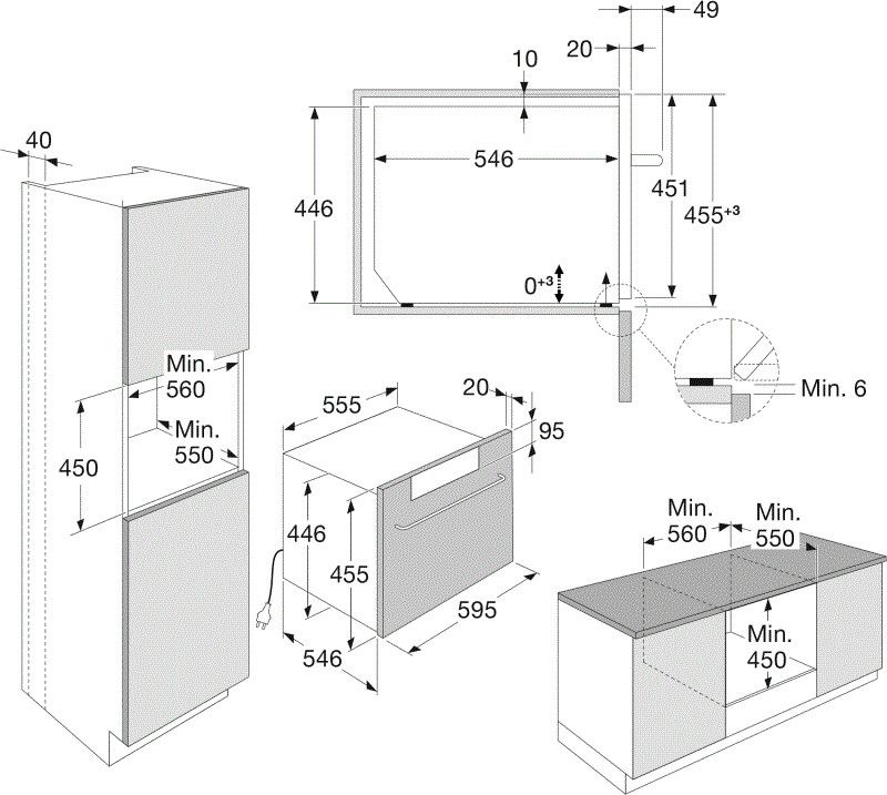 Pelgrim magnetron OM540ZWA afbeelding 3