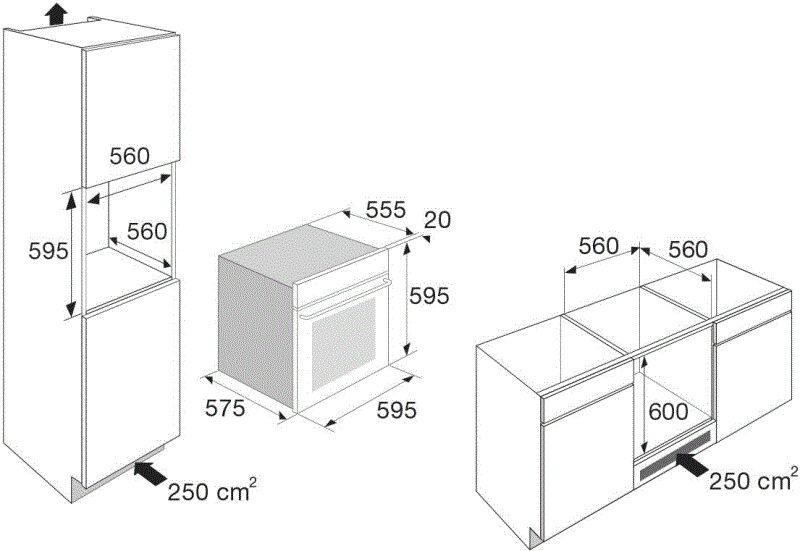 Pelgrim oven OVM216GLS afbeelding 3