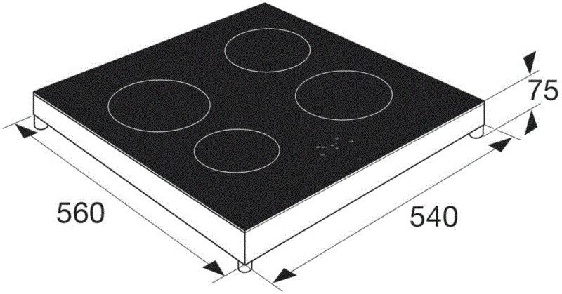 Pelgrim kookplaat PKI154MAT afbeelding 3