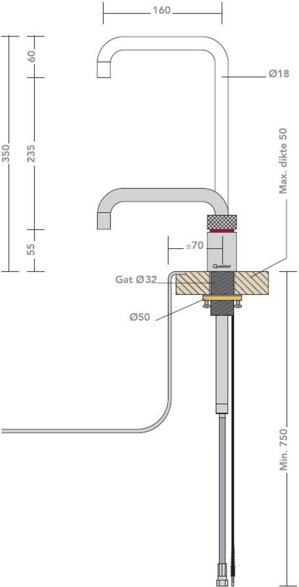 Quooker kokendwaterkraan  22+NSRVS afbeelding 4