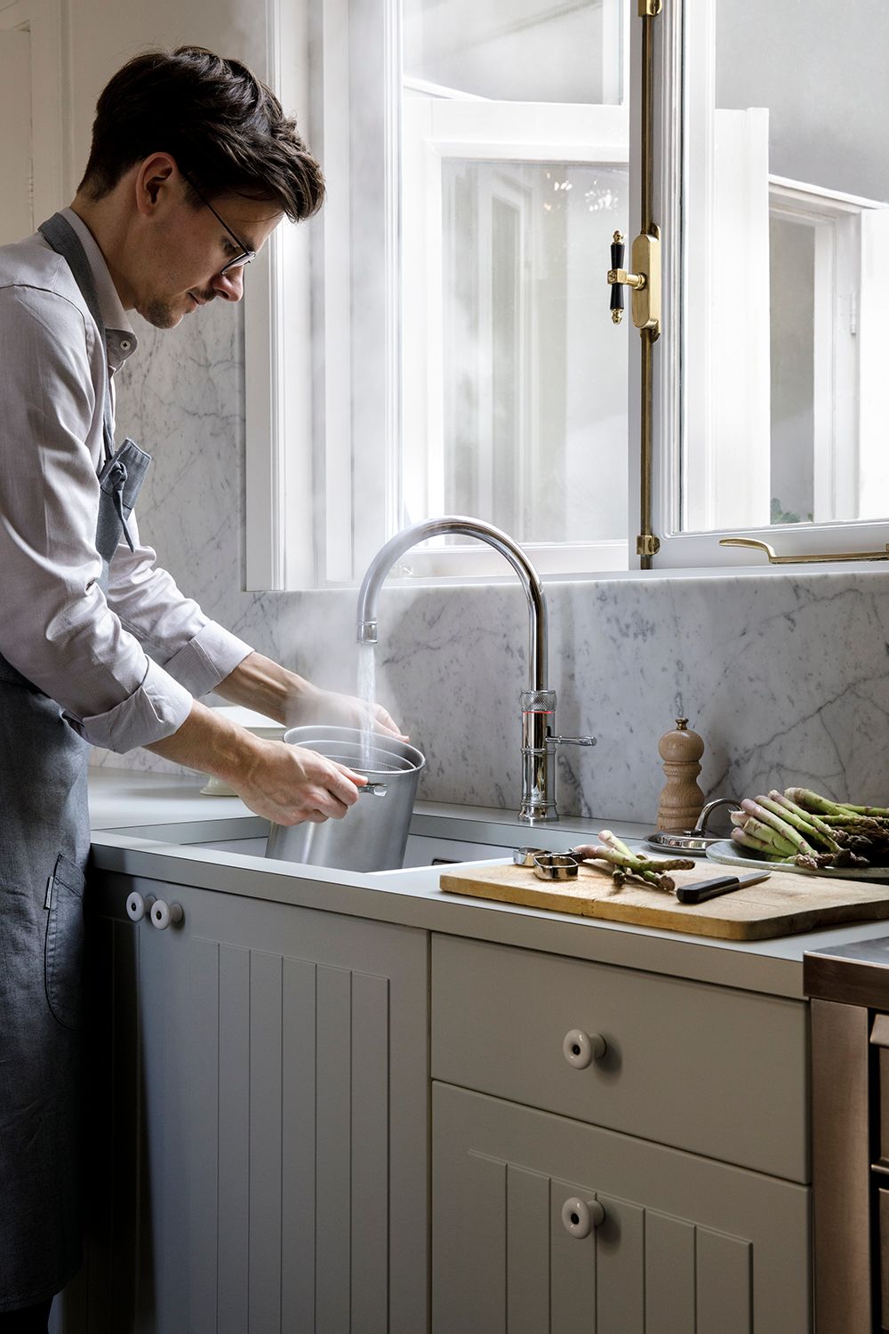 Quooker Combi+ Classic Fusion Round Chroom  kokendwaterkraan afbeelding 5