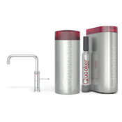 Quooker Combi+ Classic Fusion Square Chroom + Cube